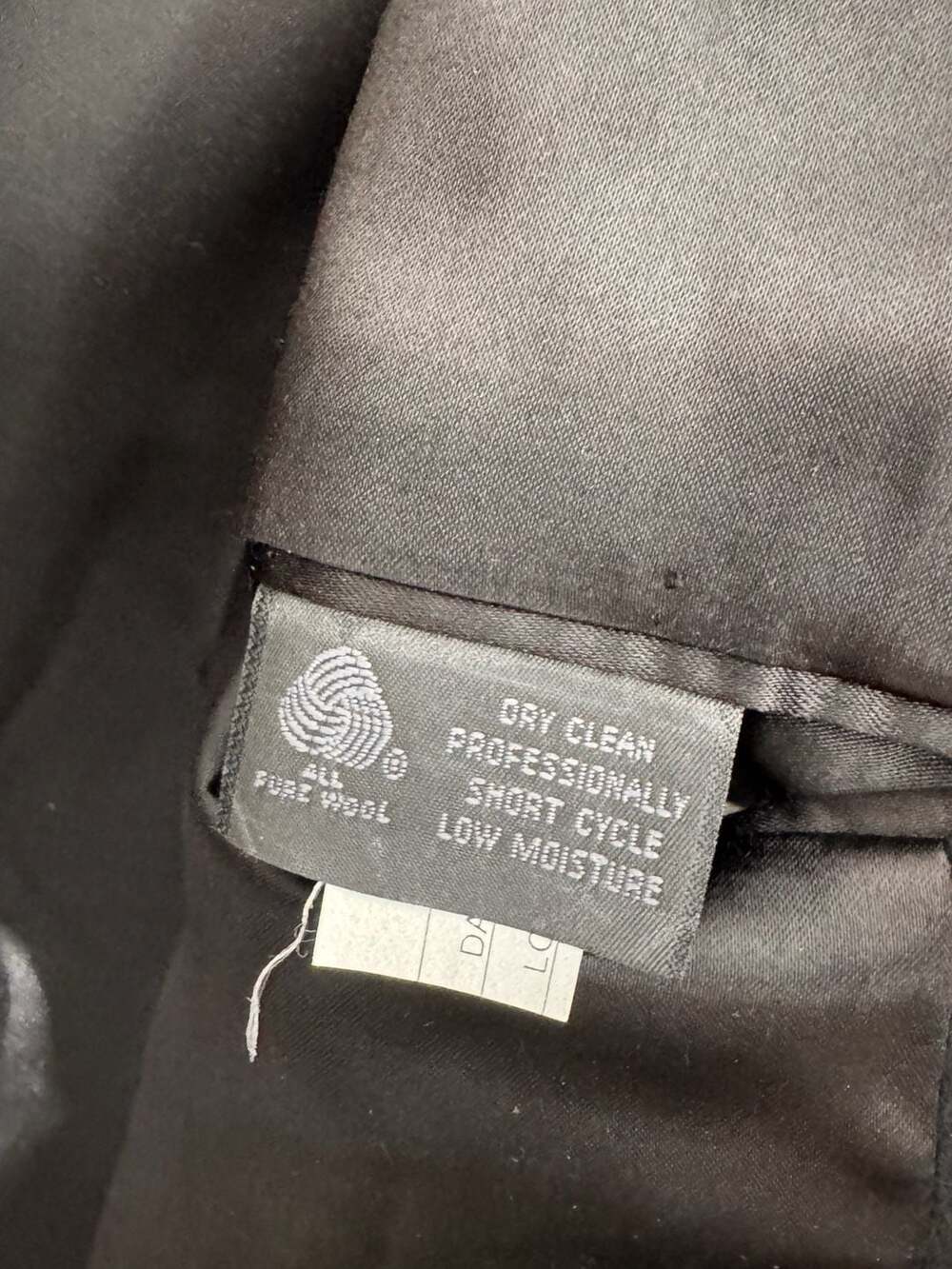 Christian Dior Monsieur Wool Overcoat Black - Picture 7 of 9